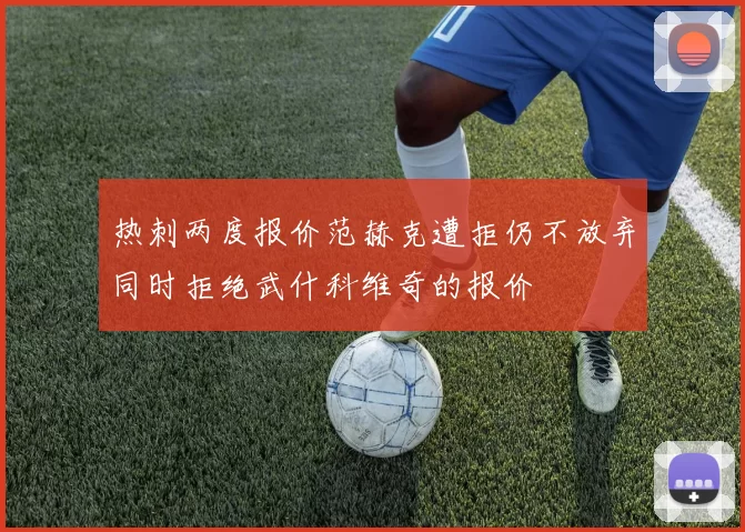 热刺两度报价范赫克遭拒仍不放弃同时拒绝武什科维奇的报价